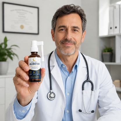 Aureno™ | Spray Natural para Reducir los Ronquidos